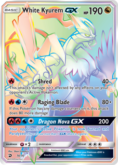 Kyurem Blanco GX