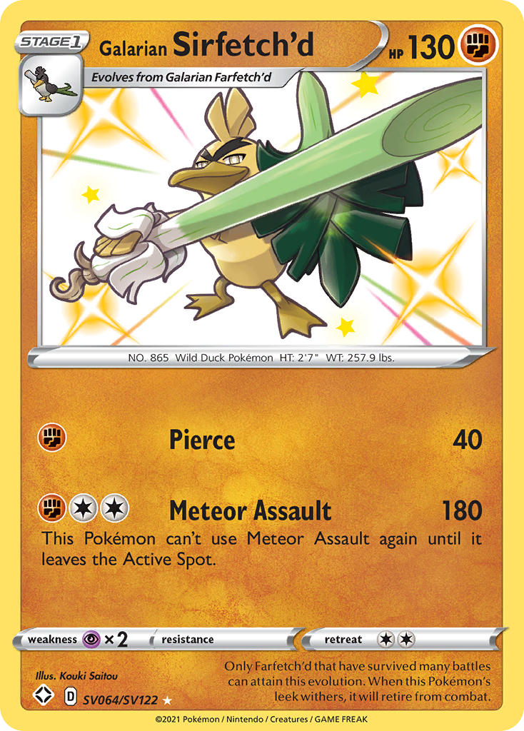 Sirfetch'd de Galar