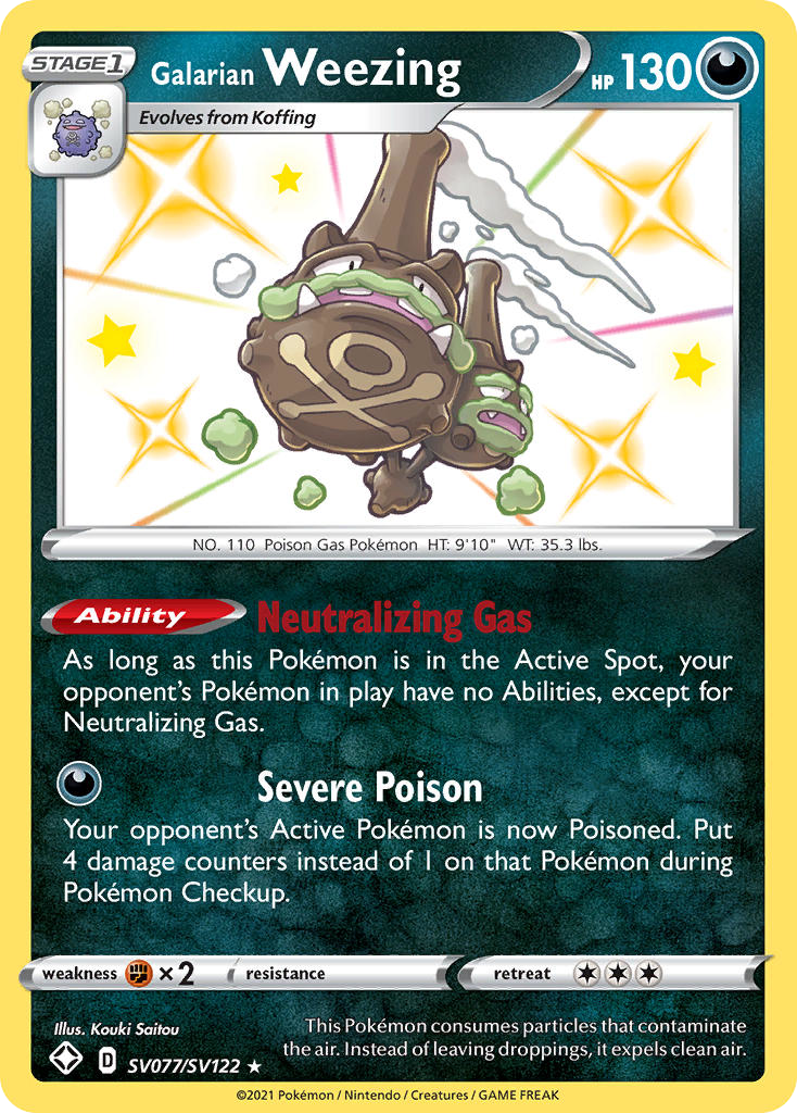 Weezing de Galar
