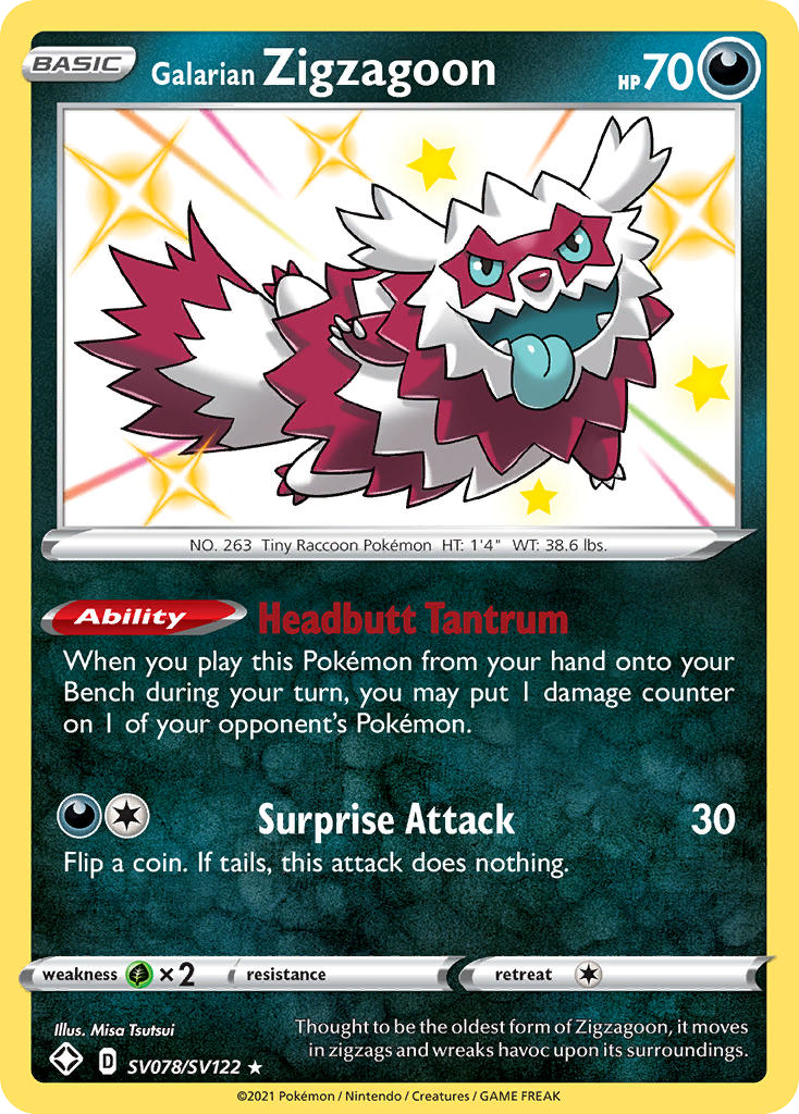 Zigzagoon de Galar