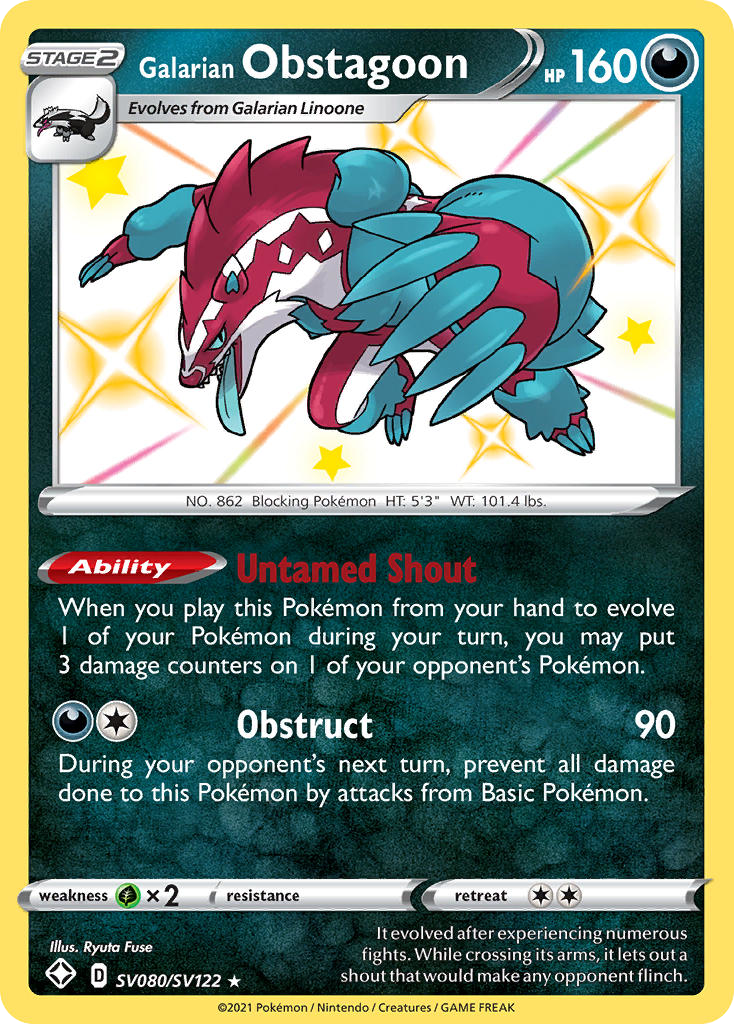 Obstagoon de Galar