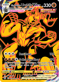 Urshifu Golpe Brusco VMAX