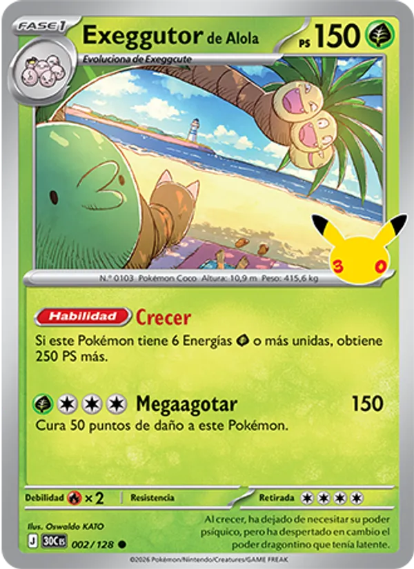 Exeggutor de Alola