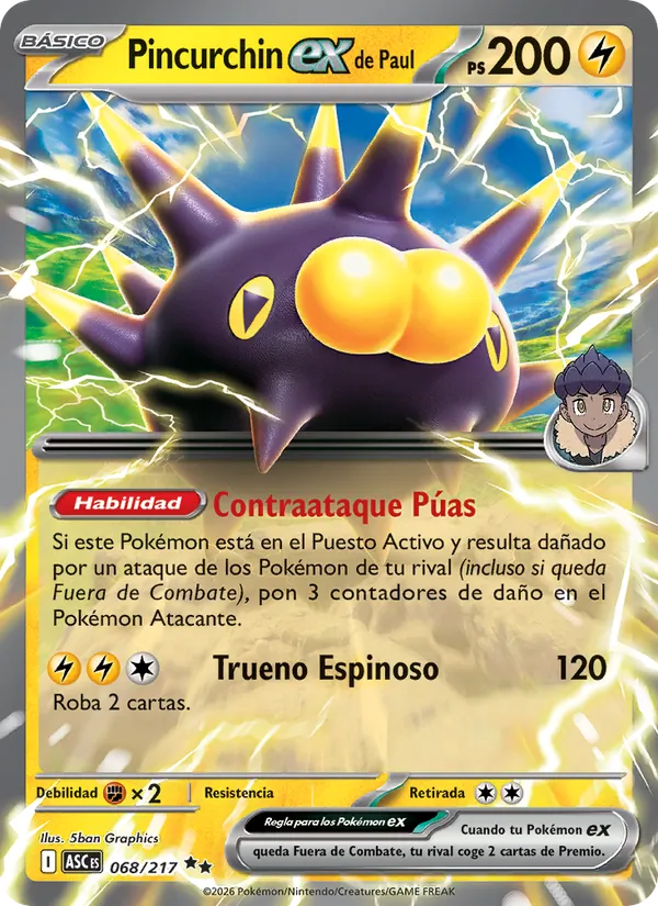 Pincurchin ex de Paul
