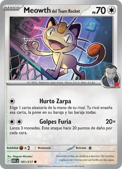 Meowth del Team Rocket