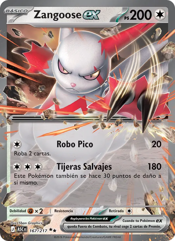 Zangoose ex