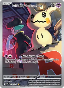Mimikyu del Team Rocket
