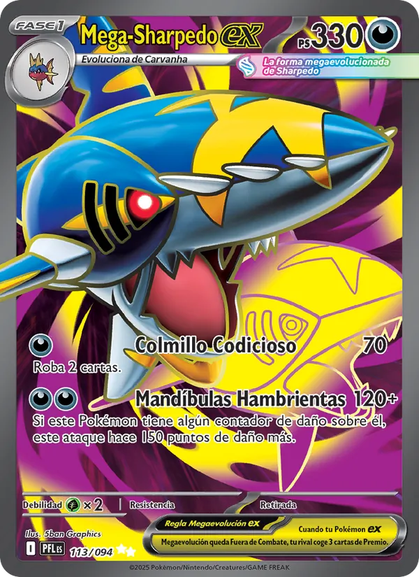 Mega-Sharpedo ex