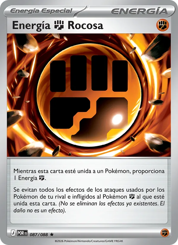 Energía Fighting Rocosa