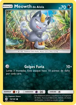 Meowth de Alola