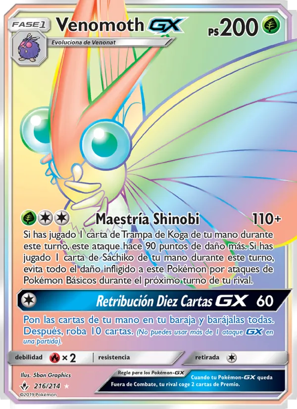 Venomoth GX