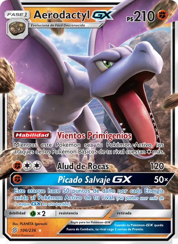Aerodactyl GX