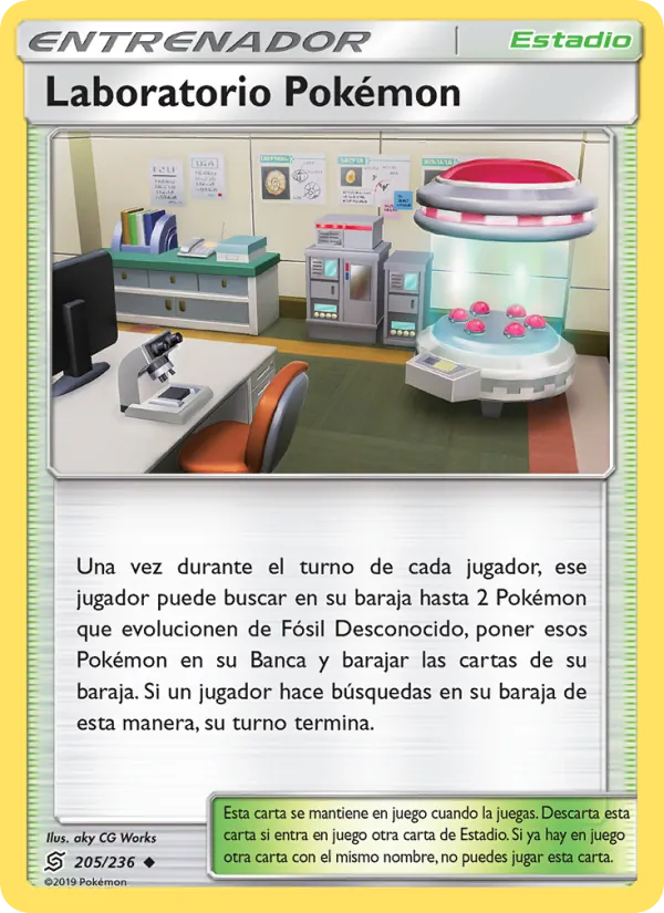 Laboratorio Pokémon