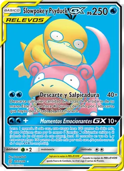 Slowpoke y Psyduck GX