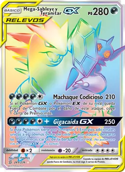 Mega-Sableye y Tyranitar GX