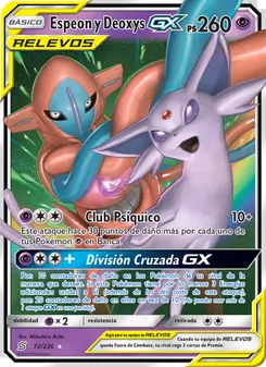 Espeon y Deoxys GX