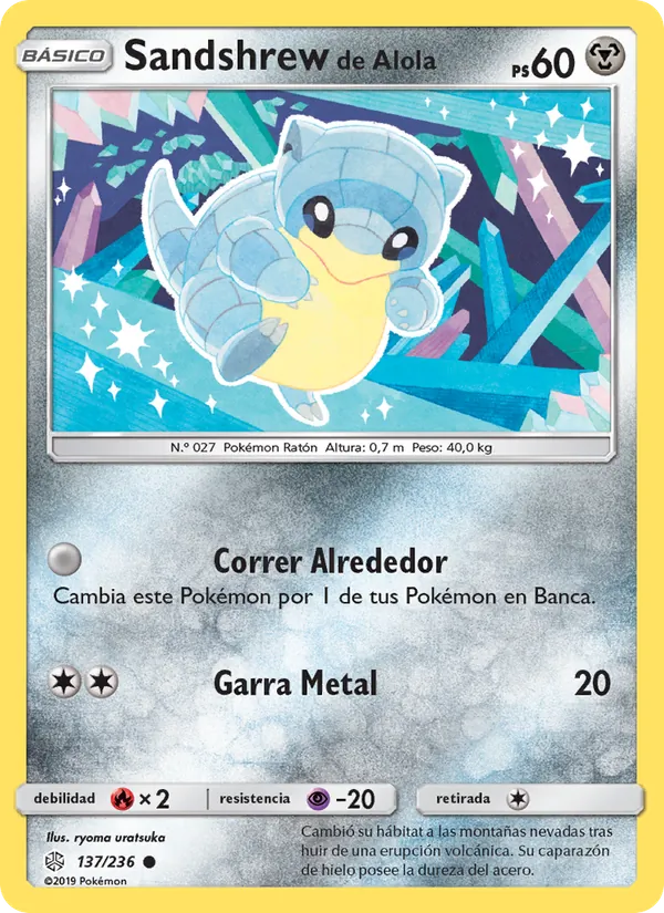 Sandshrew de Alola