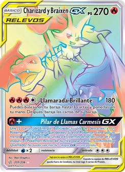 Charizard y Braixen GX