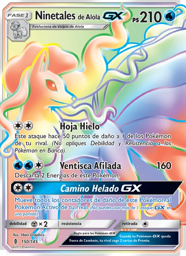 Ninetales de Alola GX