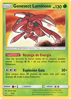 Genesect Luminoso