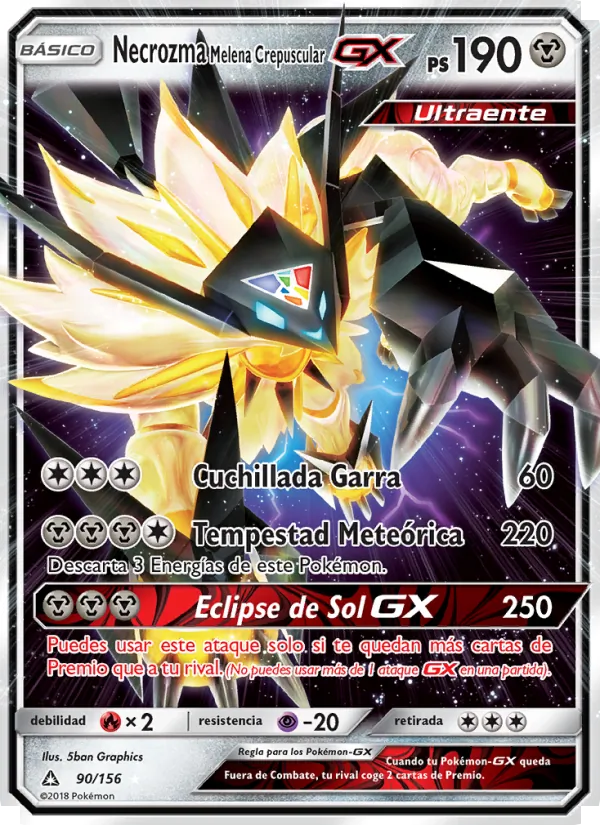Necrozma Melena Crepuscular GX