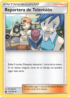 Reportera de Televisión
