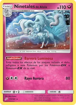 Ninetales de Alola