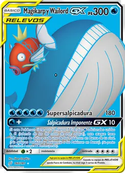 Magikarp y Wailord GX