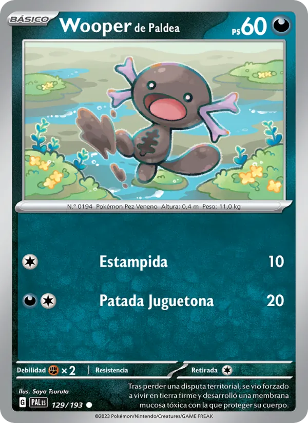 Wooper de Paldea