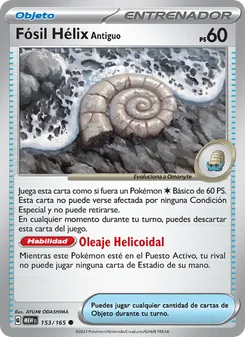 Fósil Hélix Antiguo