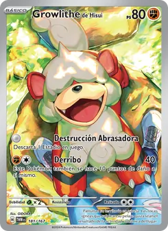 Growlithe de Hisui