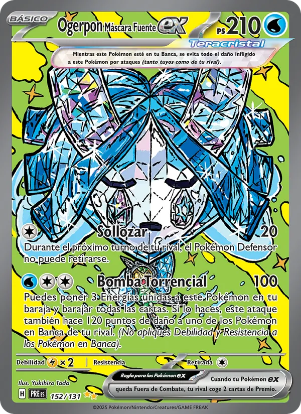 Ogerpon Máscara Fuente ex