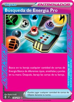 Búsqueda de Energía Pro