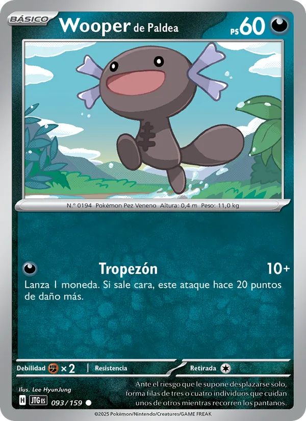 Wooper de Paldea
