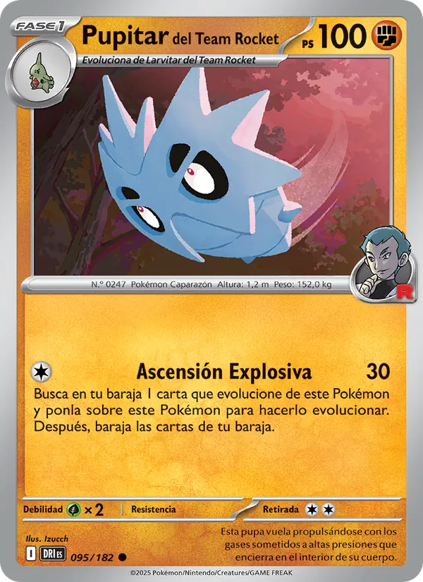 Pupitar del Team Rocket