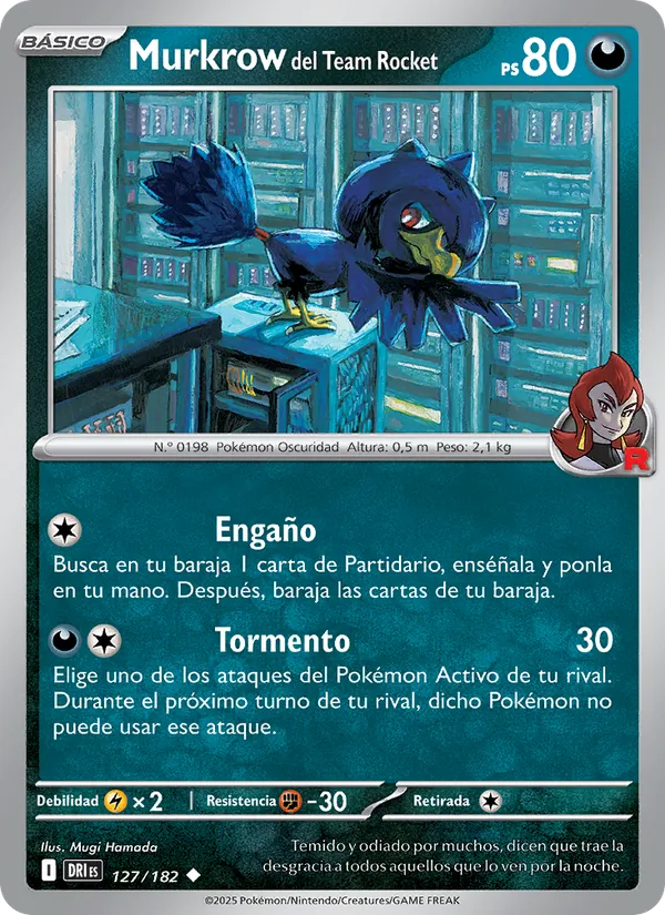 Murkrow del Team Rocket
