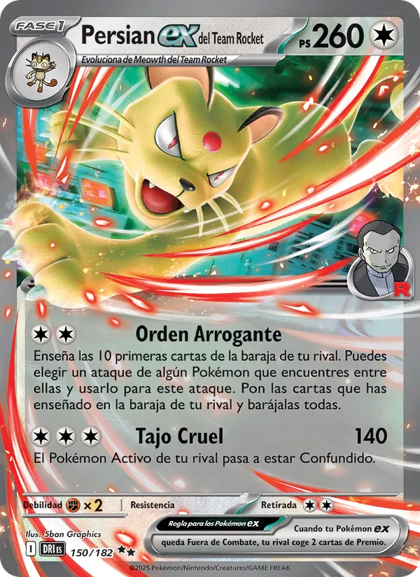 Persian ex del Team Rocket
