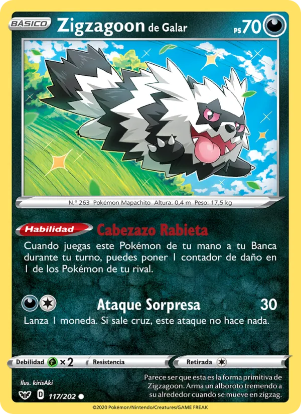 Zigzagoon de Galar