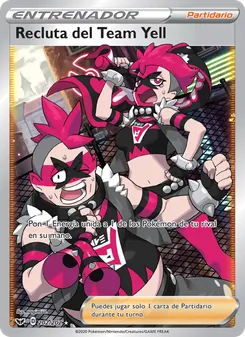 Recluta del Team Yell