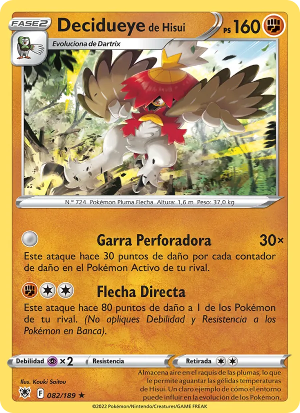 Decidueye de Hisui