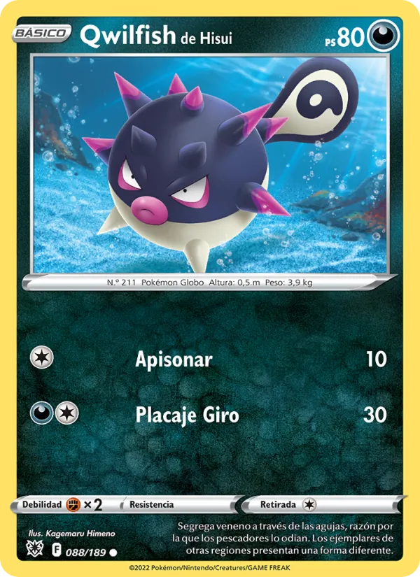 Qwilfish de Hisui