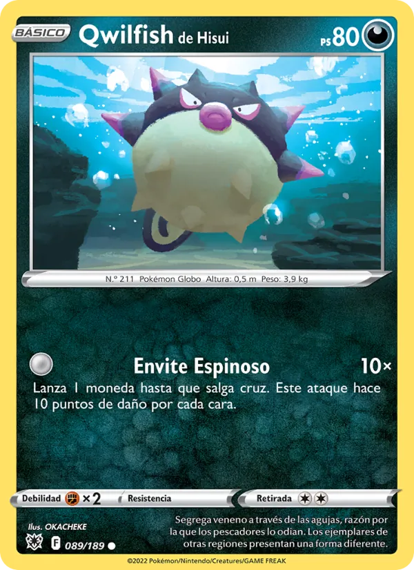 Qwilfish de Hisui