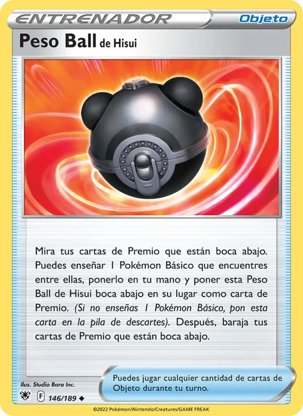 Peso Ball de Hisui