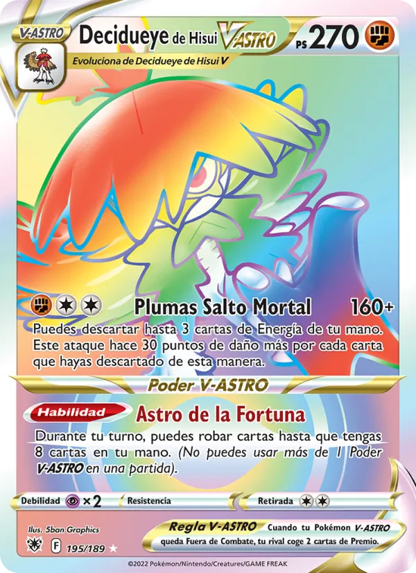 Decidueye de Hisui V-ASTRO