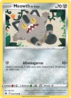 Meowth de Galar