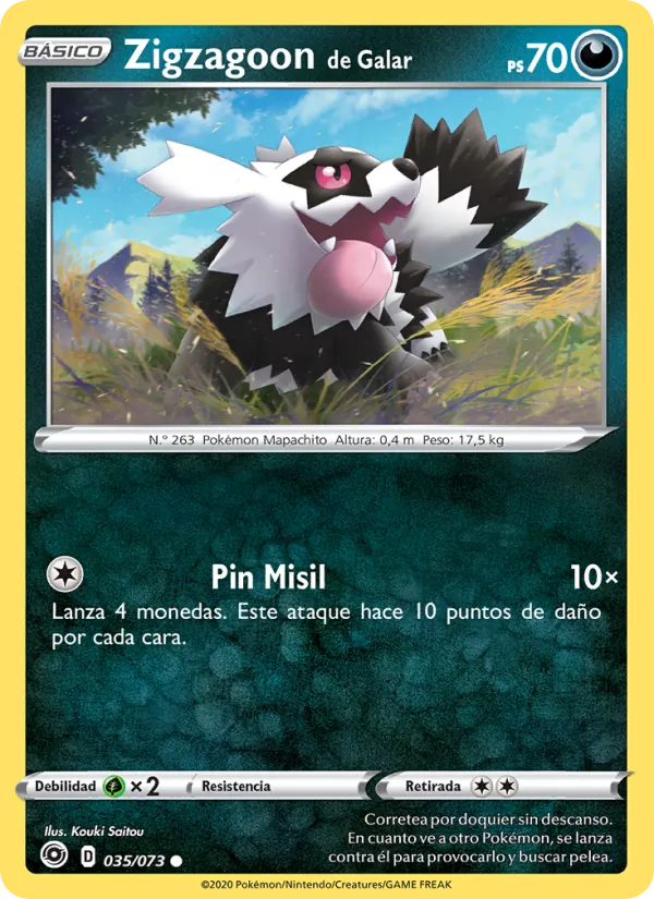 Zigzagoon de Galar