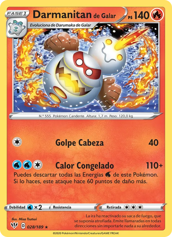 Darmanitan de Galar