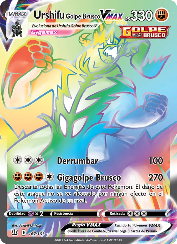 Urshifu Golpe Brusco VMAX