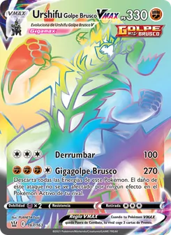Urshifu Golpe Brusco VMAX