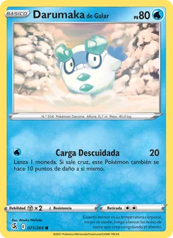 Darumaka de Galar